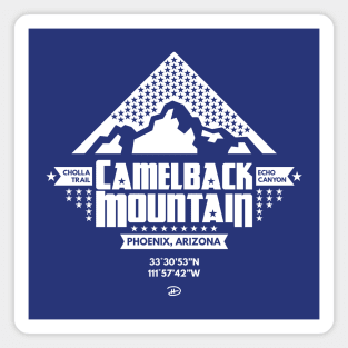 Camelback Mountain (Silhouette) - Americana Magnet